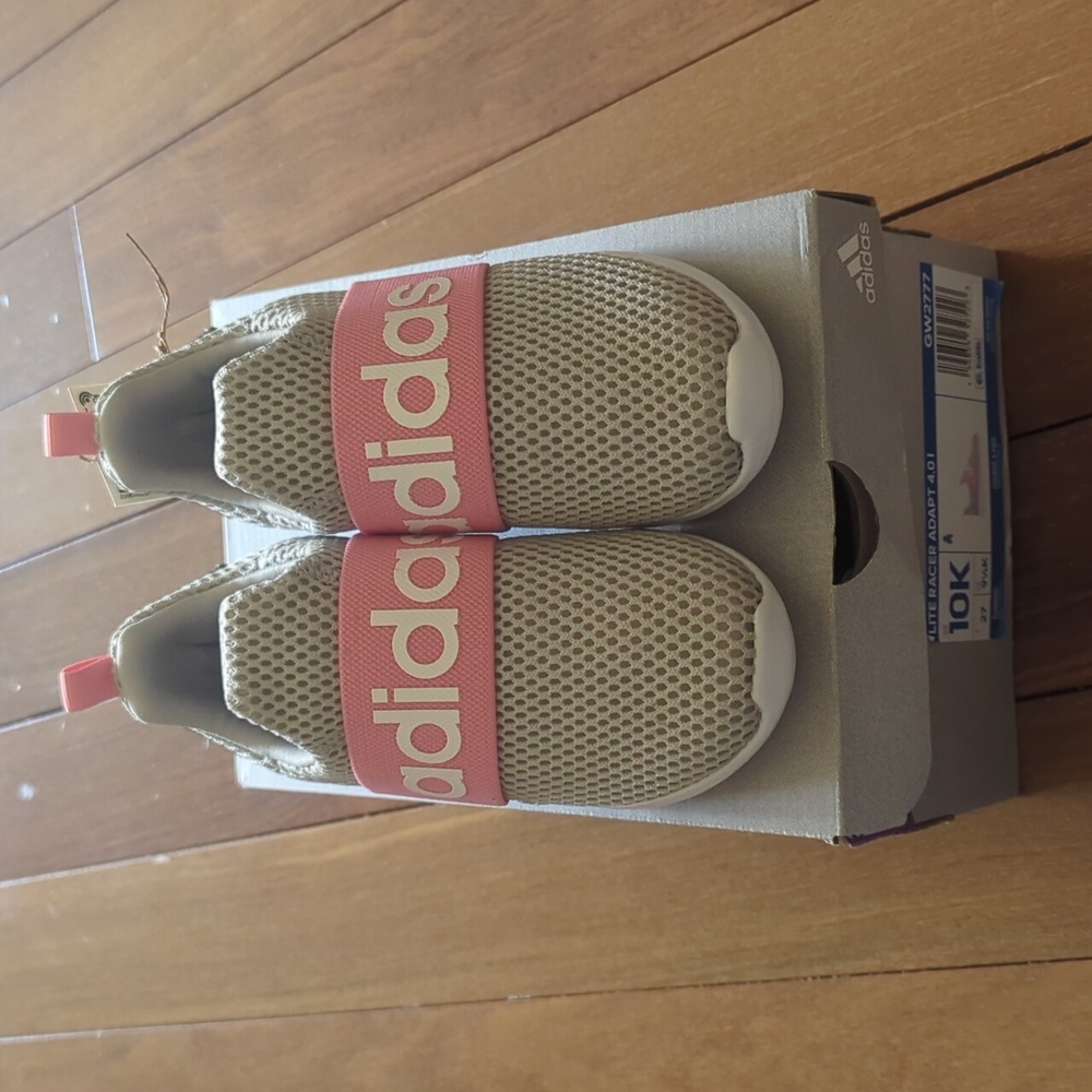 Adidas Kids' Sneakers in Pink and Beige